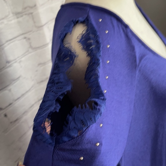 NWT, Jennifer Lopez Split Sleeve Top, 0X, CUTE! - Picture 2 of 7